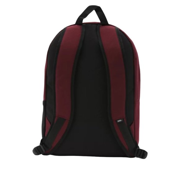 🎒SCHOOL SALE🎒VANS Construct Port Royal Backpack Red Black Laptop VN0A5FHW4QU - Picture 5 of 5
